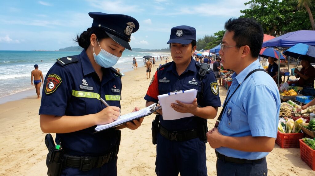 Пляжи и море: качество воды, уборка береговой линии и борьба с незаконной торговлей на побережье - иллюстрация
