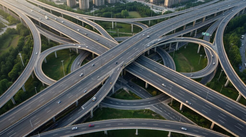 Транспортная карта края: пробки, новые развязки, ремонты трасс и как они повлияют на время в пути - иллюстрация